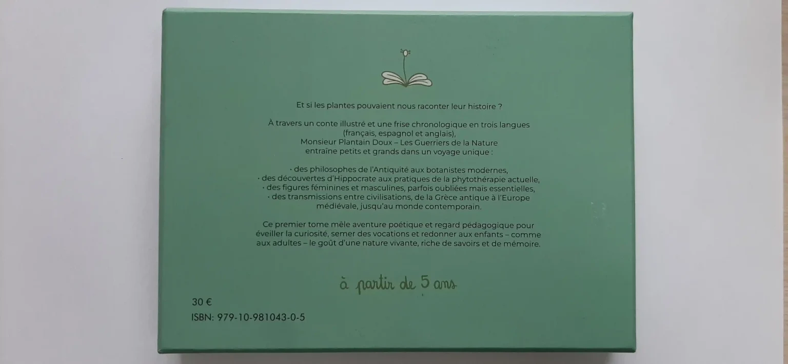 coffret les guerriers de la nature - association 1m2 ma santé