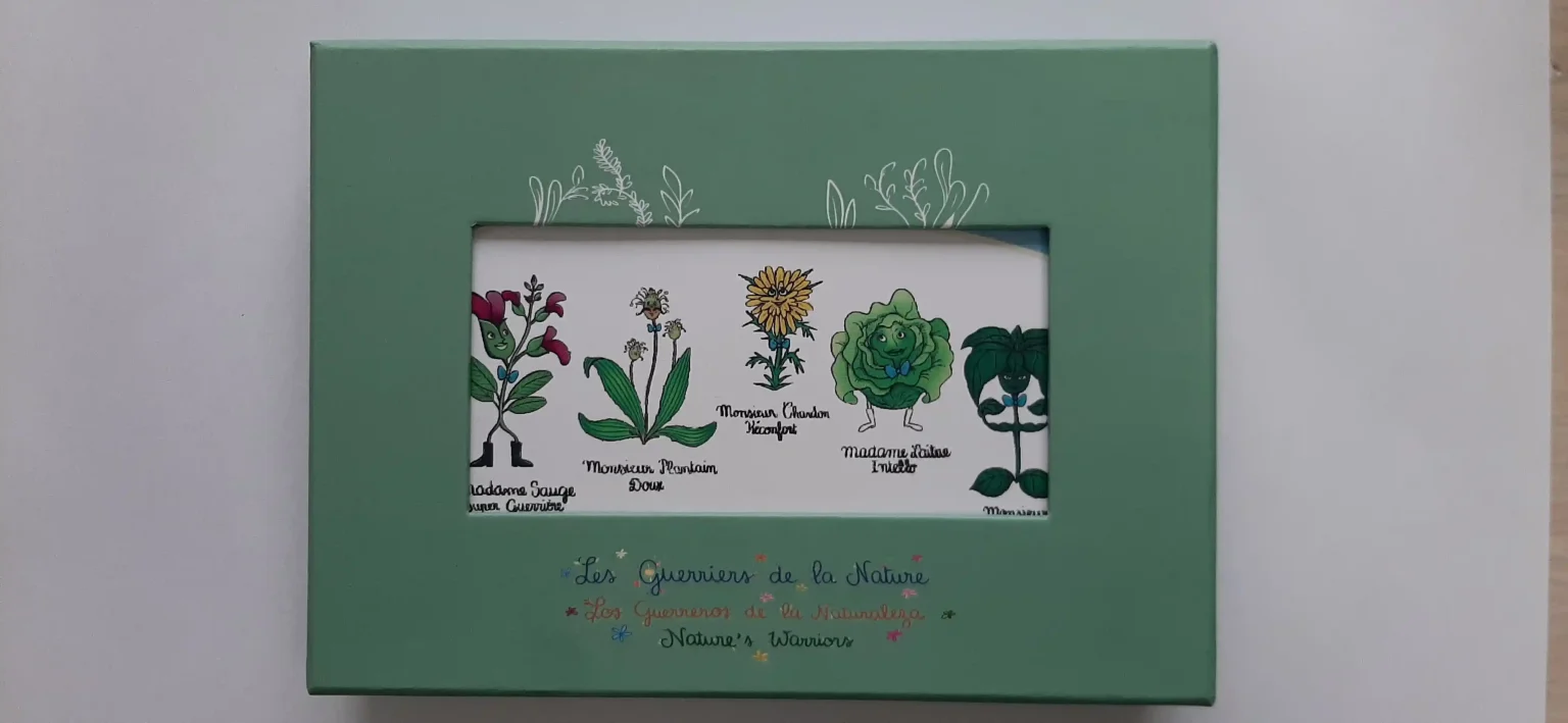 coffret les guerriers de la nature - association 1m2 ma santé